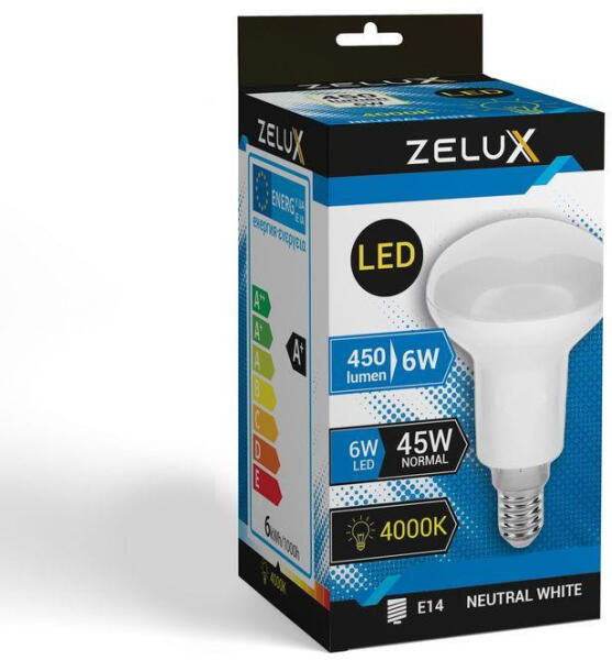 Led R50 7W E14 4000K (ZXR506E14WNW)