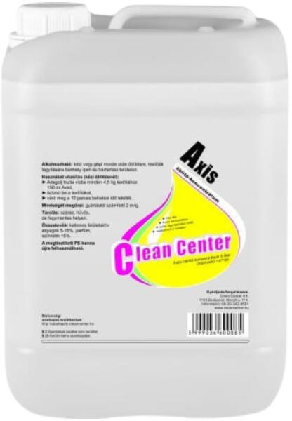 CC Axis vasalást könnyítő öblítő koncentrátum 5L (CCAXIS5L)