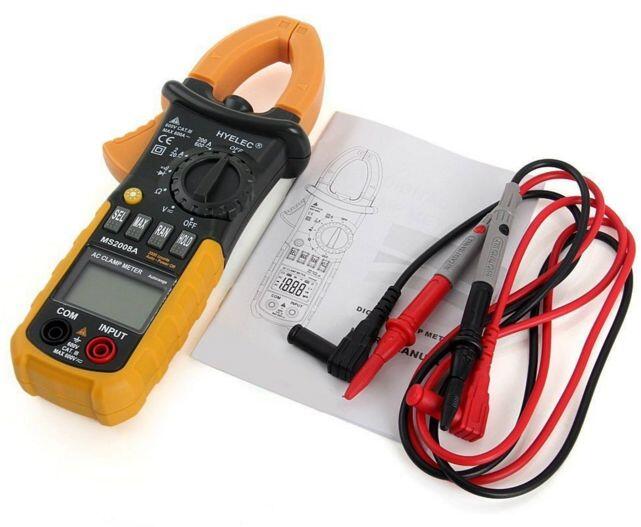 Multimeter, lakatfogós AC/DC 40A / 600A autóiparban is használható (PT-MSZ 2101)