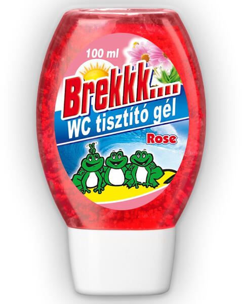 WC tisztító gél 100 ml Brekk piros