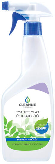 WC illatosító olaj szórófejes 500 ml Cleanne_Környezetbarát Fahéjas narancs