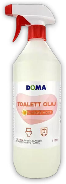 WC illatosító olaj szórófejes 1 liter Doma Citrus Rose