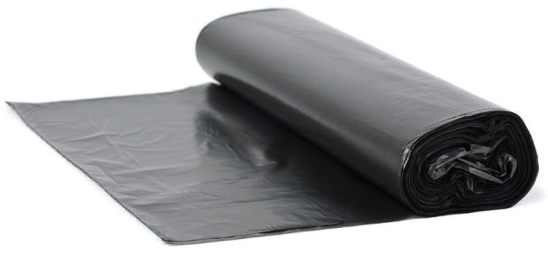 Szemeteszsák 110 liter 60 x 110 cm 30 mikron fekete - delfinbuvar