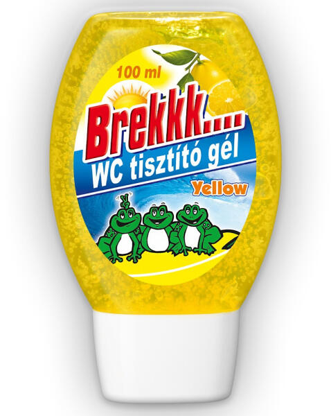 WC tisztító gél 100 ml Brekk sárga