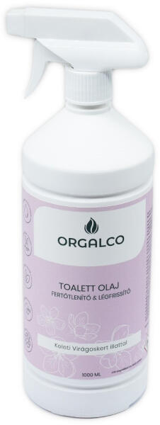WC illatosító olaj szórófejes 1 liter Orgalco Zafira Keleti Virágoskert