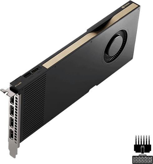 Quadro RTX A4000 16GB GDDR6 256bit (VCNRTXA4000-SB)