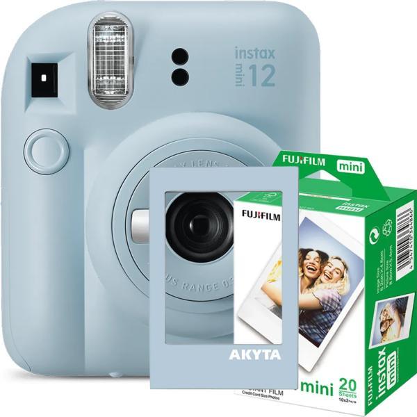 Fujifilm Instax Mini 12 + 2x10 film + album Pastel Blue (16806092A
