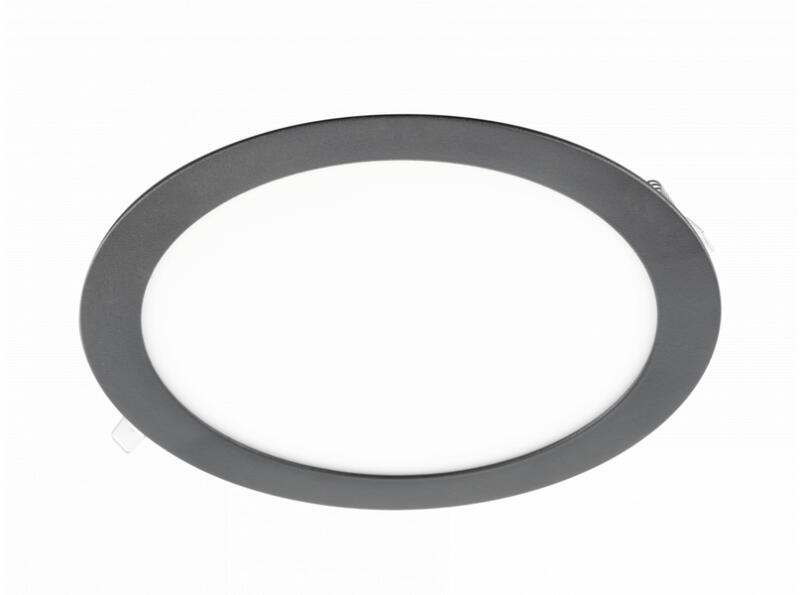 LD-ORW19W-NBP-10 LED lámpatest ORIS PLUS, mélysugárzó, 19W, fekete, 4000K, 1520lm, AC220-240V, süllyesztett, IP20, 120° (LD-ORW19W-NBP-10)