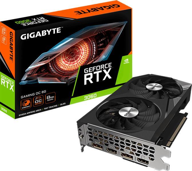 GeForce RTX 3060 GAMING OC V2 8GB GDDR6 128bit (GV-N3060GAMING OC-8GD 2.0)