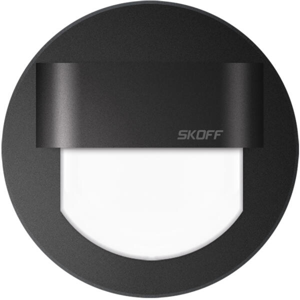 LED lépcsőlámpa 1.8W 230V IP20 matt fekete RUEDA Skoff (SKOPR3850)