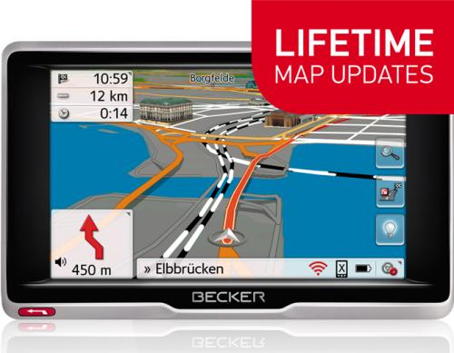 Becker Professional.5 LMU GPS navigáció már 0 Ft-tól