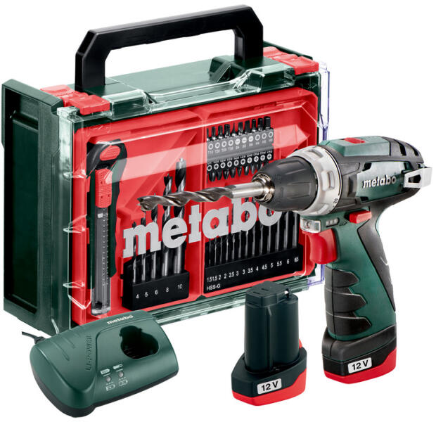 Metabo PowerMaxx BS Basic Set (600080710) (Masina de gaurit si ...