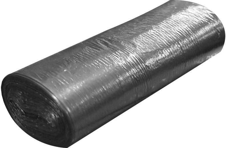 Szemeteszsák 60 liter 55 x 68 cm 20 db/tekercs fekete - delfinbuvar