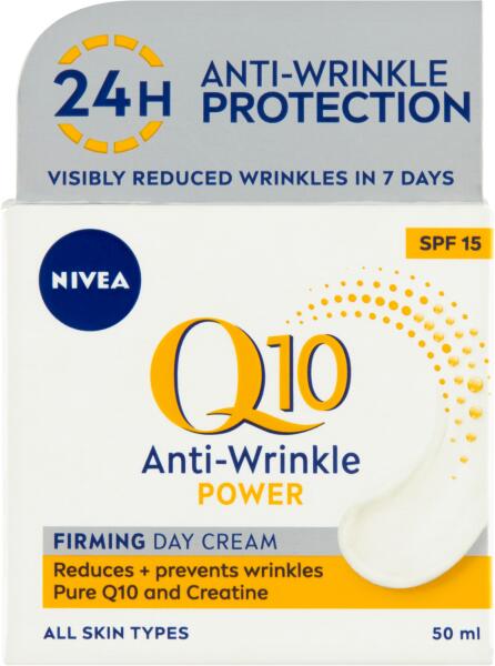 Q10 Power feszesítő nappali krém a ráncok ellen 50 ml