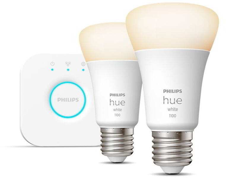 Hue White Izzó Készlet 10W 1100Lm 2700K E27 - Meleg Fehér