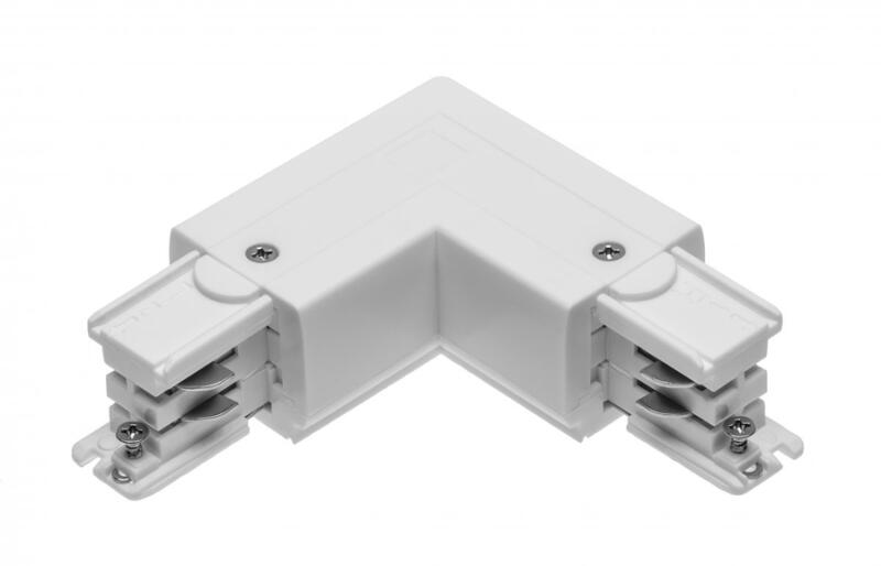 XAE-LKLLZB-00 Csatlakozó L 90° 3-áramkörű X-RAIL-hez, 101x101mm, külső, fehér (XAE-LKLLZB-00)