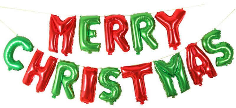 Merry Christmas, piros-zöld 16