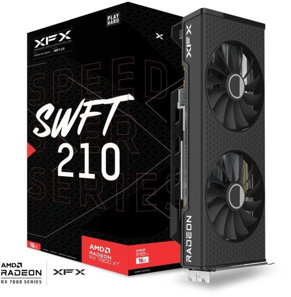 Radeon Speedster SWFT 210 RX 7800 XT Core 16GB GDDR6 256bit (RX-78TSWFTFP)