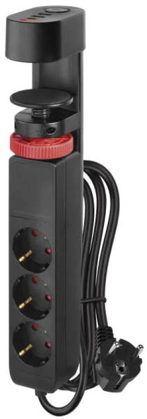 3 Plug + 3 USB 1,5 m Switch (P1321PD)