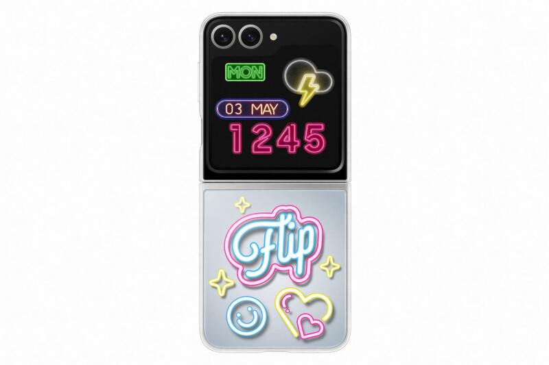 Galaxy Z Flip 6 case clear (EF-ZF741CTEGWW)