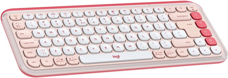 Logitech Pop Icon Keys Rose US (920-013073) Tastatura - Preturi