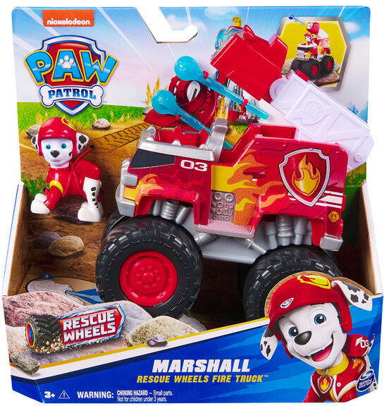 Mancs őrjárat Rescue Wheels - Marshall és járműve (6069306)
