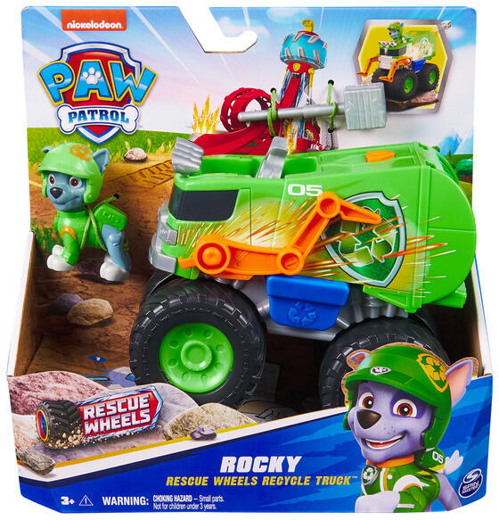 Mancs őrjárat Rescue Wheels - Rocky járműve (6069331)