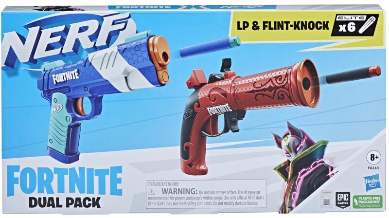 Hasbro Nerf Blaster Fortnite Dual Pack (F6243) (Arme pentru copii