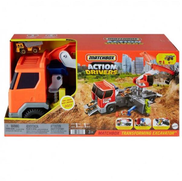 Matchbox Action Drivers - Dömper autó (HPD64)