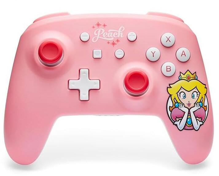 Wireless Controller for Nintendo Switch Super Mario Princess Peach (NSGP0289-01)