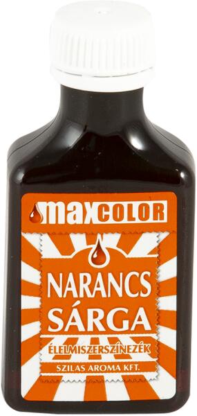 Narancssárga élelmiszer színezék 30ml