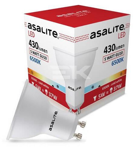 LED Izzó GU10 spot 5W 6500K (430 lumen)