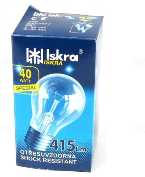 Normál izzó 40W E27 A60 Resista izzó 230V (1810012270)