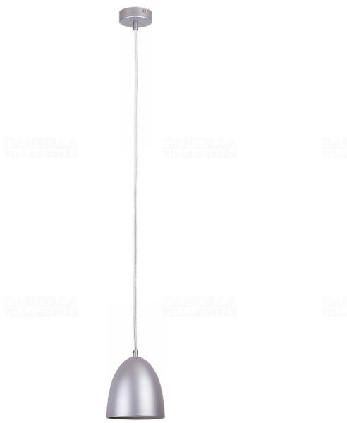 Rába 2588 Olivia, függeszték, D16 cm, belül matt fehér, kívül matt ezüst bura - Készlet erejéig! ! ! (2588)