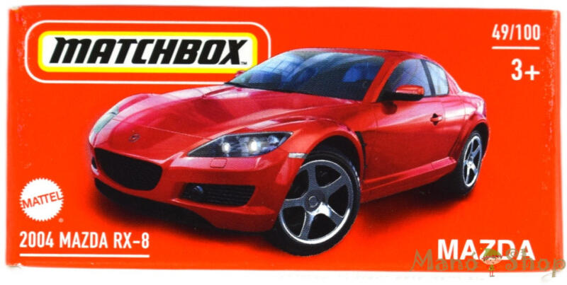 Matchbox - 2004 Mazda RX-8 (HVP81)