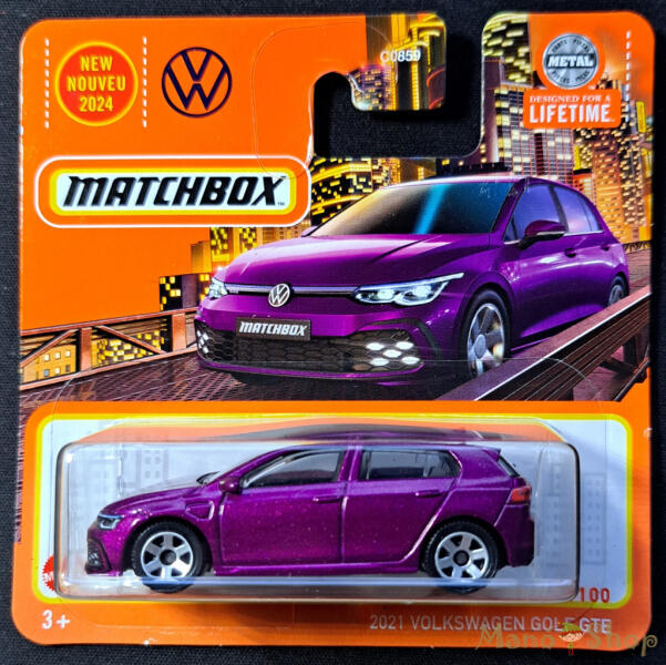 Matchbox 2021 Volksvagen Golf GTE (HVN25)