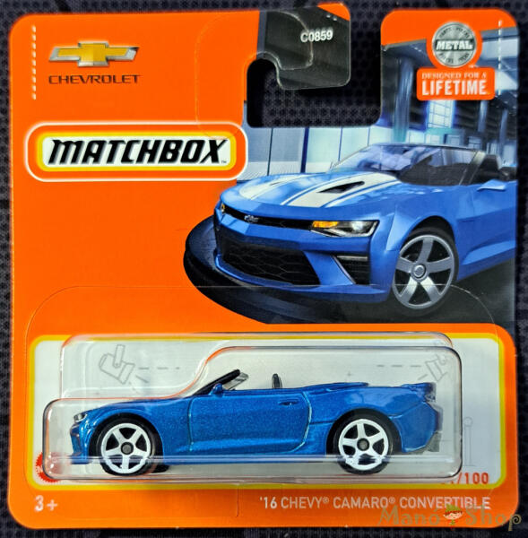 Matchbox 16 Chevy Camaro Convertible (HVP16)