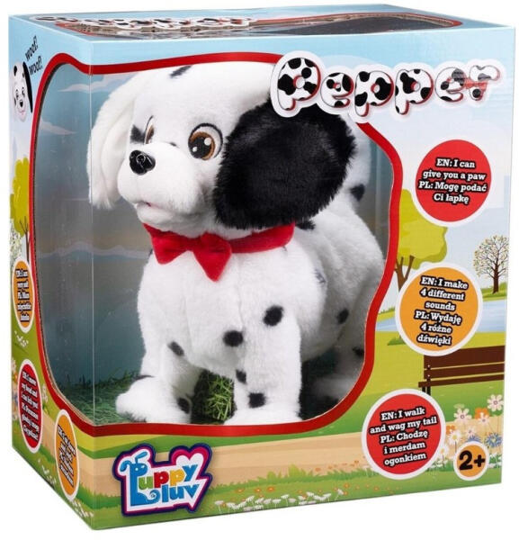 Puppy Luv - Pepper, az Interaktív plüss kutyus (DKO0865)