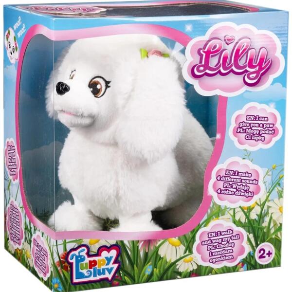 Puppy Luv - Lily, az Interaktív plüss kutyus (DKO0876)