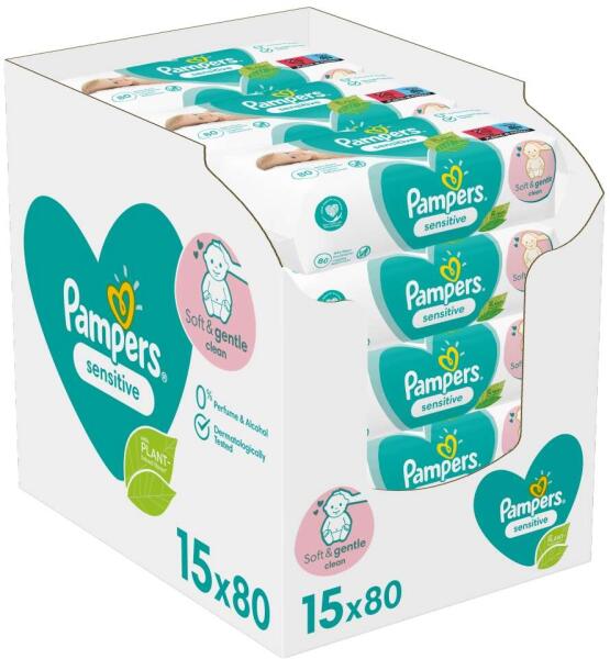 Pampers Sensitive șervețele umede 1200pcs (81753741) (Servetele