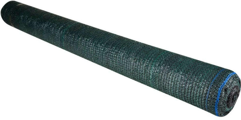HDPE zöld árnyékoló háló, sűrűsége 95 g / nm, 50 x 1, 7 m (680296)