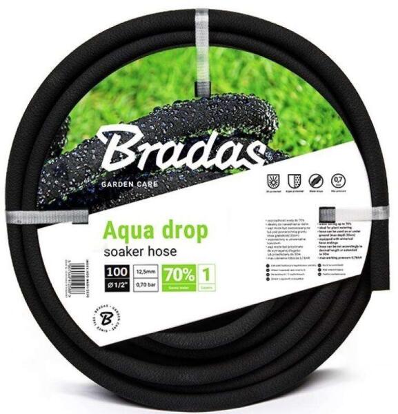 CSEPEGTETŐ TÖMLŐ 100 M - AQUA DROP 1/2 colos izzadó öntözőcső - WAD1/2100 - (1502931 - WAD1/2100)