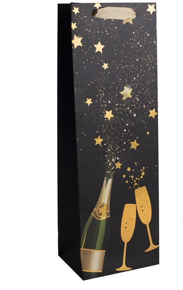 Boros/pezsgős papírtasak matt 12x36 cm 370349