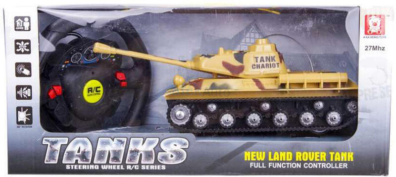 Kormánykerekes távirányítós tank