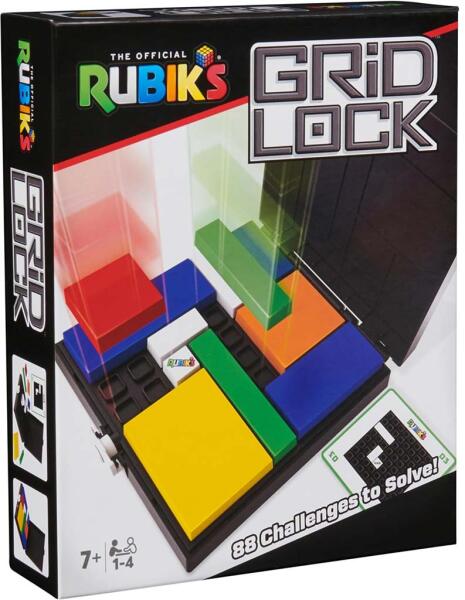 Rubik Grid Lock logikai játék 88 feladvánnyal (6070059)