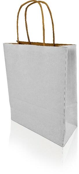 Bong h-GREEN L 32x42x15 cm fehér papírtáska 12932
