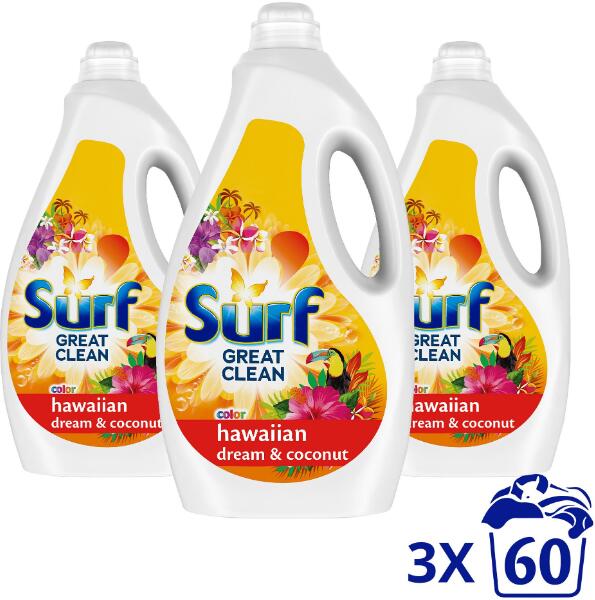 Hawaiian dream 3 × 3 l (180 mosás)