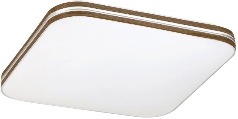 Rábalux Oscar LED mennyezeti lámpa 18 W 35 cm szögletes fehér - dió (2764)