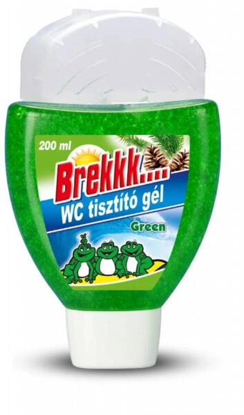 WC illatosító gél 200 ml + kosár Brekk zöld