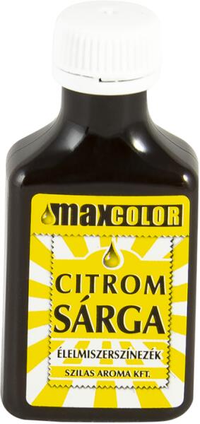 Citromsárga élelmiszer színezék 30ml